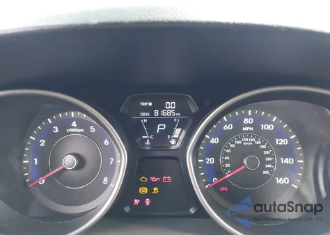 2013 Hyundai Elantra Gls z USA, uszkodzony, nr VIN 5NPDH4AE5DH285220